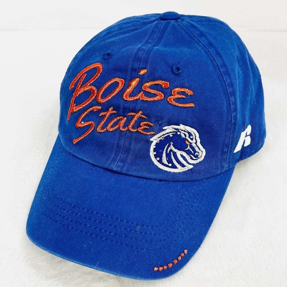 Boise State Broncos Russell Script Women's Hat Cap Adjustable Strapback NCAA
